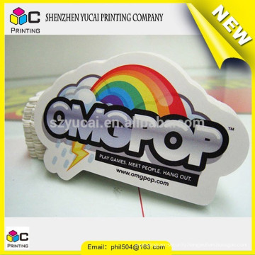 China supplier window sticker printing and custom logo sticker printing